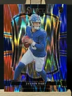 2025 Panini Select - Premier Level Jaxson Dart #193 Red & Blue Shock Prizm (RC)