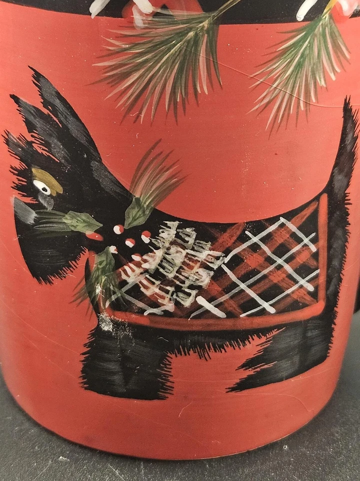 Juego de 3 tazas a cuadros International Terrier certificadas, 16-18 oz, decoración para perros de vacaciones Foto 3 de 4