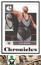 2022 Panini Chronicles WWE #15 D'Lo Brown -