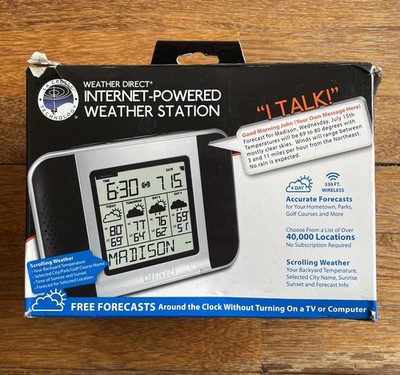 Weather Direct Internet Powered Weather Station And More