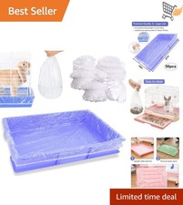 Disposable Plastic Cage Liners 50pcs Large fo...