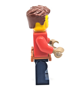Lego City Handyman Harl Hubbs Minifigure & Tamping Rammer Construction 952018