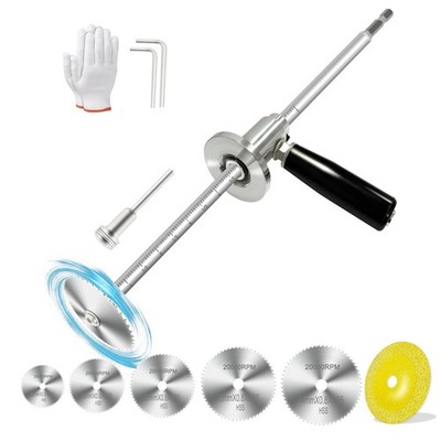 Inside Pipe Cutter for PVC Pipe, Tool with Fixed Handle Set, 7 Inch... 