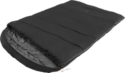 Easy Camp Raven Deckenschlafsack, 220x150cm, Double, schwarz