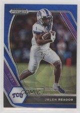 2021 Panini Prizm Draft Picks Blue Wave Prizm 186/249 Jalen Reagor #72 fm0