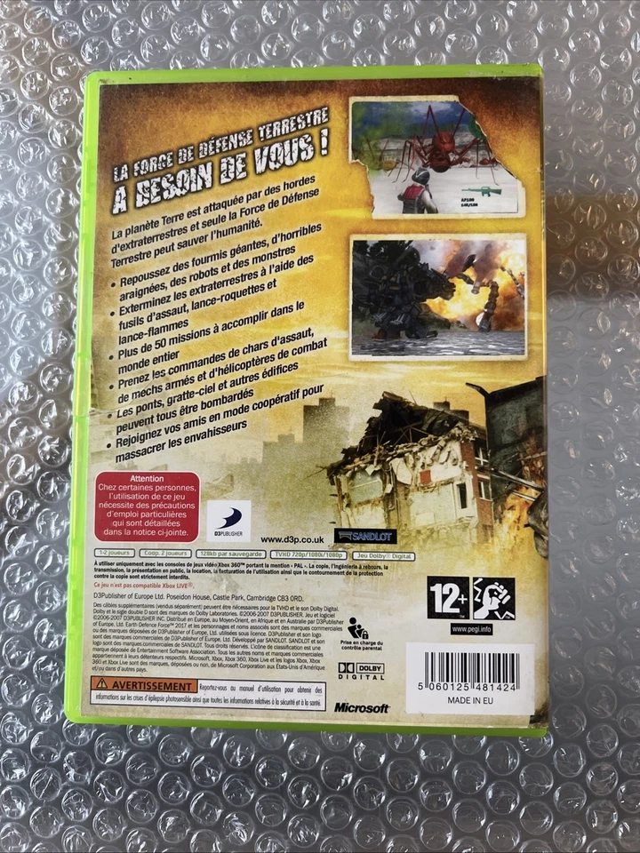 Jeu XBox 360 Force de défense terrestre 2017, photo 3 sur 5