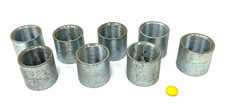 PIPE COUPLING ID 1-1/2" OD 1-3/4" HEIGHT 2-1/8" LOT OF 8