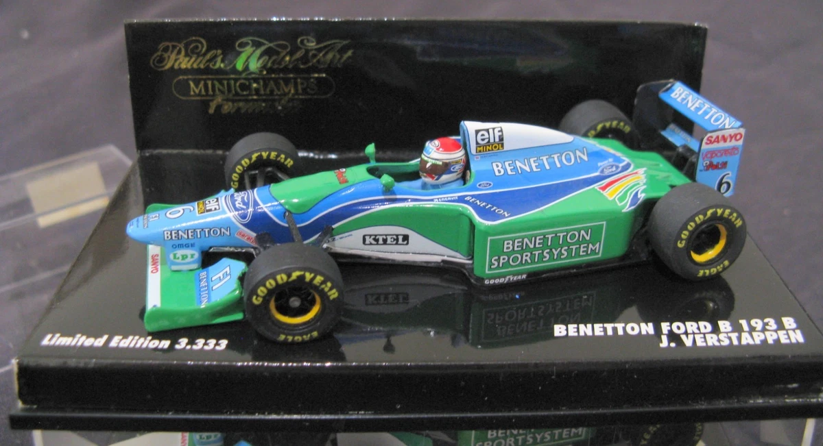 MINICHAMPS Benetton 1:43 Diecast Formula 1 Cars for sale | eBay
