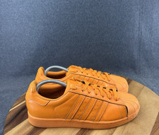 Adidas Pharrell Superstar Supercolor S83394 Entrenador Hombres 9 Naranja Estilo de Vida Zapatos