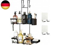 Duschablage Zum HäNgen, Duschablage Ohne Bohren Mit 2Pcs Rasiererhalter,