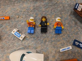 LEGO CITY: Coast Guard Patrol (60014) Incomplete, w/ Minifigures And Other Parts