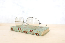 Vintage Aviator Eyeglass Frames 1970s made in France Classic Pilot Eyewear