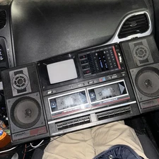 Soundesign 4873 Boombox TV Radio Cassette Stereo Sound Design BIG Beautiful BOX!