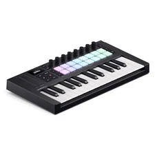 Launchkey Mini 25 Audio MIDI Controller for DAW with 16 Pads and Arpeggiator