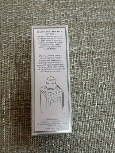 Dior Miss Dior Eau de Toilette Roller-Pearl 20ml Full Size Perfect For Traveling - Picture 4 of 7