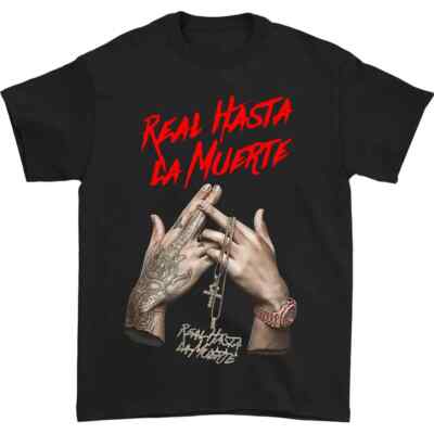 Rare Anuel AA Real Hasta La Muerte T-Shirt