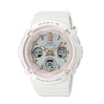 CASIO Watch BABY-G BGA-2800-7AJF Radio Solar Ladies White compass NEW from Japan