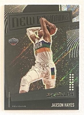 2019-20 Status Jaxson Hayes New Beginnings Holo Rookie Refractor SP RC TMall #25