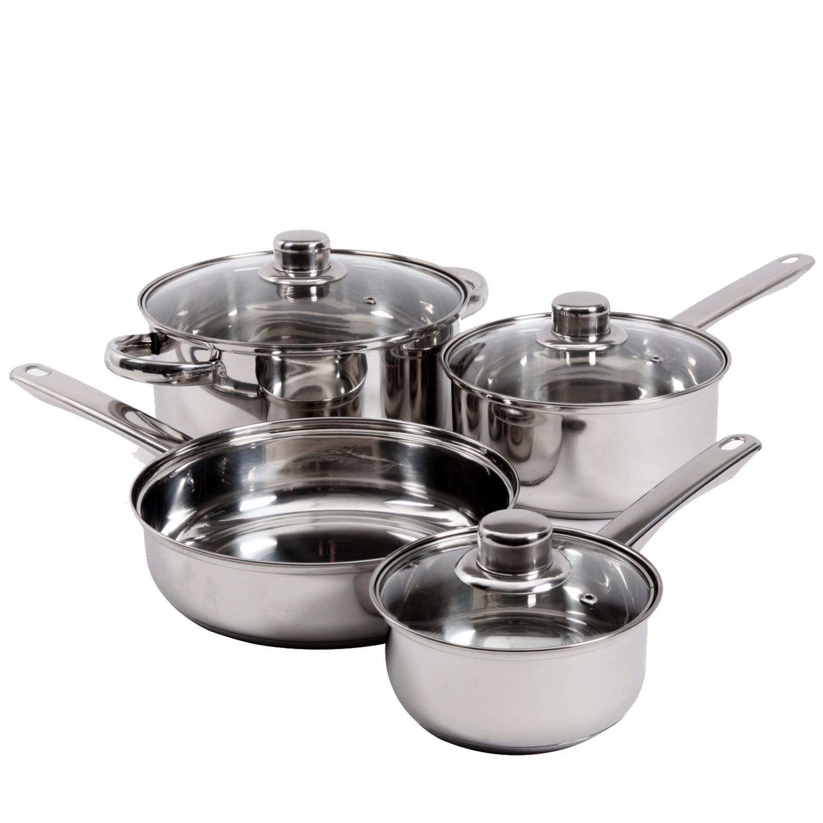 Juego De Utensilios De Cocina De Acero Inoxidable Gibson Home Landon De 7 Piezas