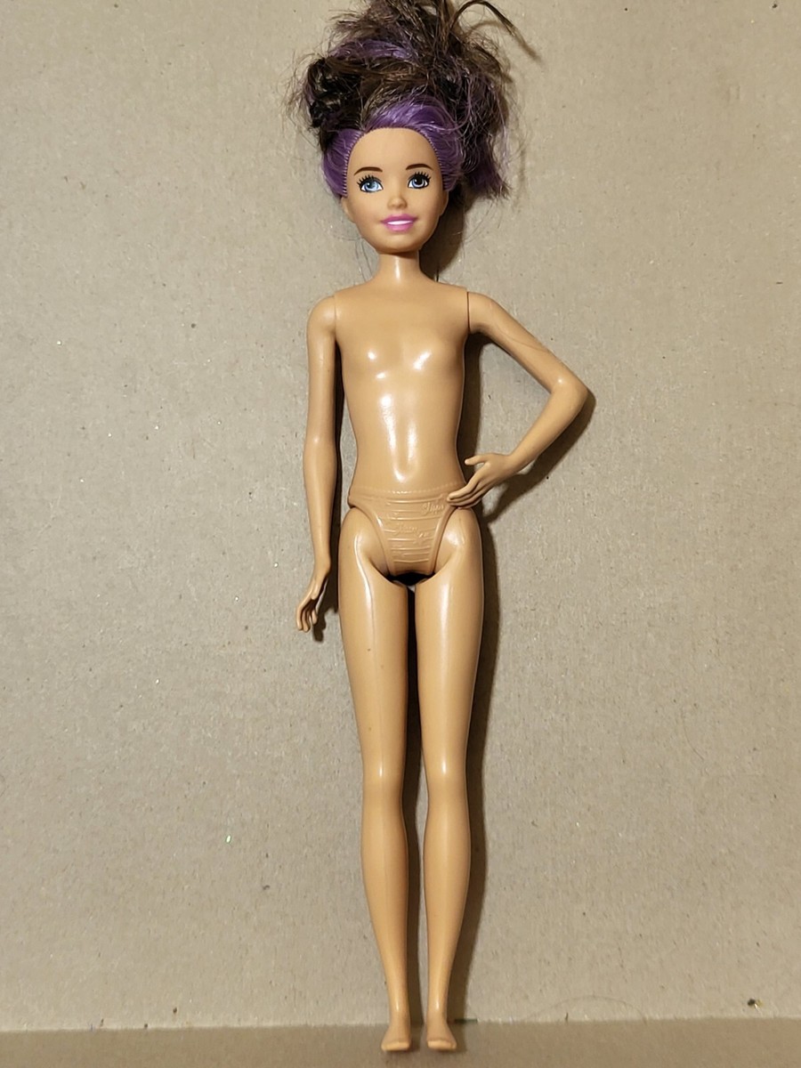 PRETTYPLEATSバービー Barbie Skipper Stacie Doll Purple Streak Hair Teen Sister C91 | eBay