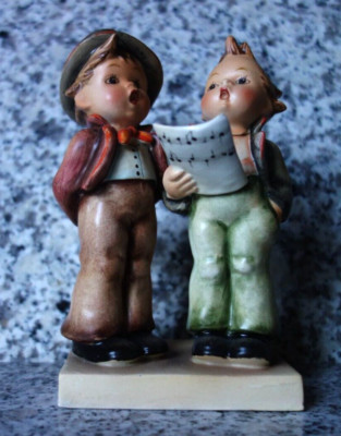 Hummel Figur Hum 130 ''Duett, Sängerpaar'' FM 1 * Krone * Crown * alte Ausführung