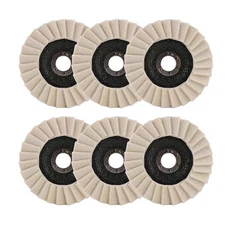 115MM Wool Felt Flap Disc Metal working Polishing Buffing Wheel For Grinder