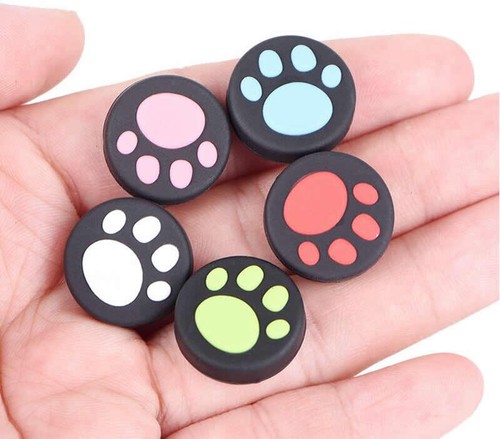 100 x Grip Cap Cover Thumb Stick For PS5 PS4 PS3 Xbox 360 One Cat Paw Claw - Picture 7 of 43