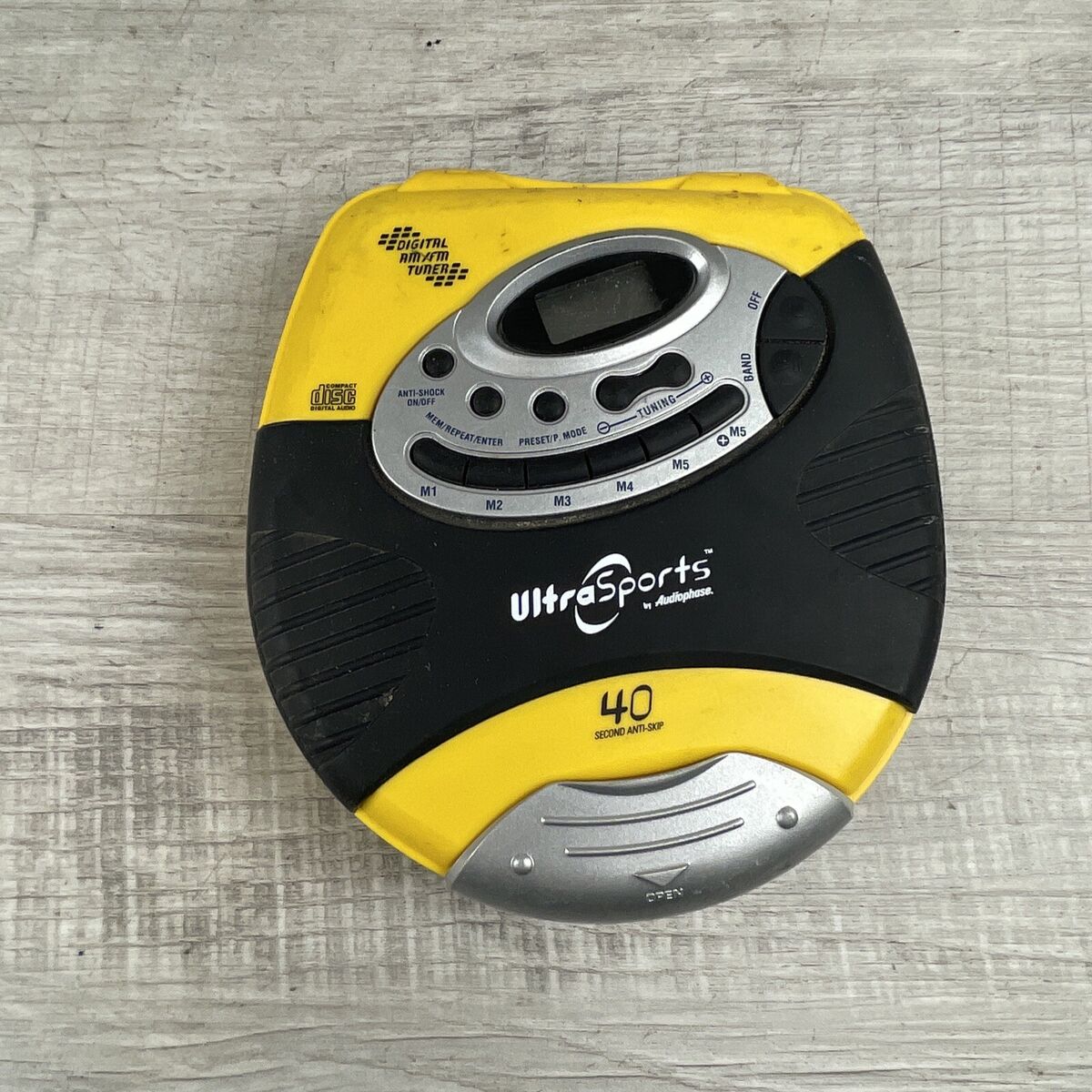 Audiophase Portable CD Player Am/fm DM9905 Ultra Sports Skip Protection | eBay Audiophase Portable CD Player Am/fm DM9905 Ultra Sports Skip Protection | eBay