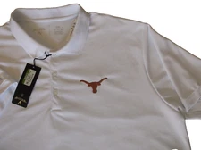 Antigua UT University of Texas Longhorns Legacy Pique Polo Shirt XXL New