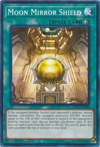 Moon Mirror Shield - SDCL-EN030 - Common - 1st Edition x3 - Near Mint