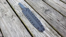 Custom Kydex sheath for the COLD STEEL "WASP", pancake style (Bk)