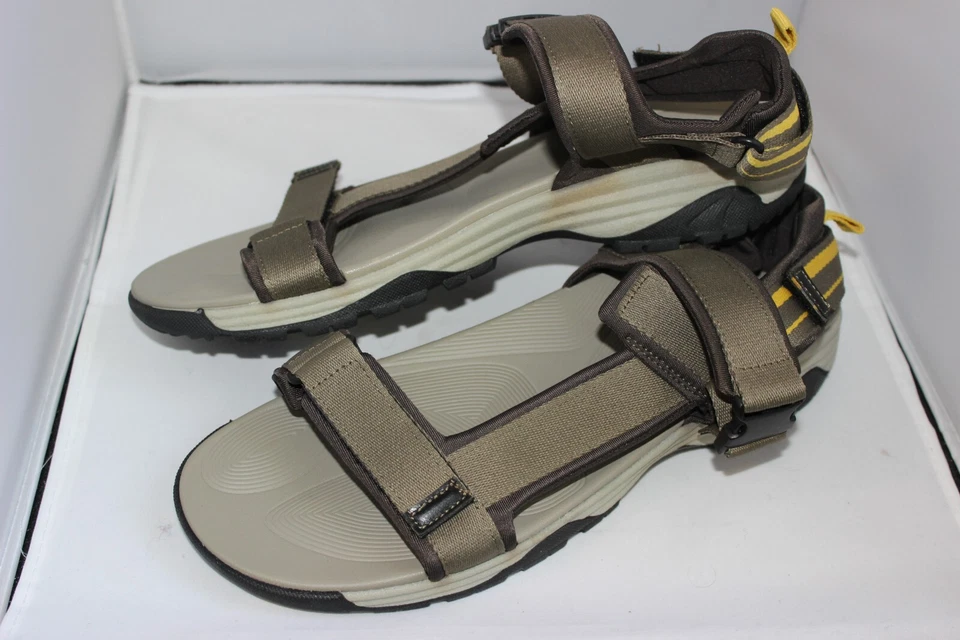 Sandálias Ozark Trail masculinas ao ar livre verde bronzeado casual caminhada leve tamanho 13 - Imagem 4 de 4