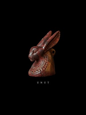 Ägyptisches spirituelles Amulett für Göttin Unut, handgefertigtes Schutzamulett