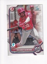 2022 Bowman DRAFT 1st EDITION 1st BOWMAN ROOKIE RC ROISMAR QUINTANA (#3)