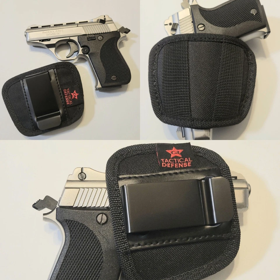 taurus tcp 380 holster iwb ambidextrous optic CR tactical defense extra small  - Image 2 of 4