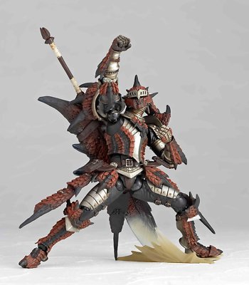 REVOLTECH YAMAGUCHI 123 HUNTER モンハン REVOLTECH YAMAGUCHI 123 Monster Hunter Man Hunter Swordsman