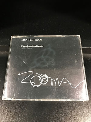 John Paul Jones-Zooma 4 Track Sampler-CD-VG Condition-1999