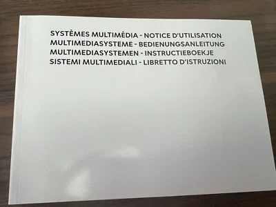 Bedienungsanleitung. Multimediasystem. Mehrsprachig. Dacia. Teilenr: 259106427R. - Bild 1 von 3