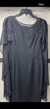 ADRIANNA PAPELL DRESS/SIZE 10/LENGTH 39'/RETAIL$169/LINED/NEW WITH TAG/Black