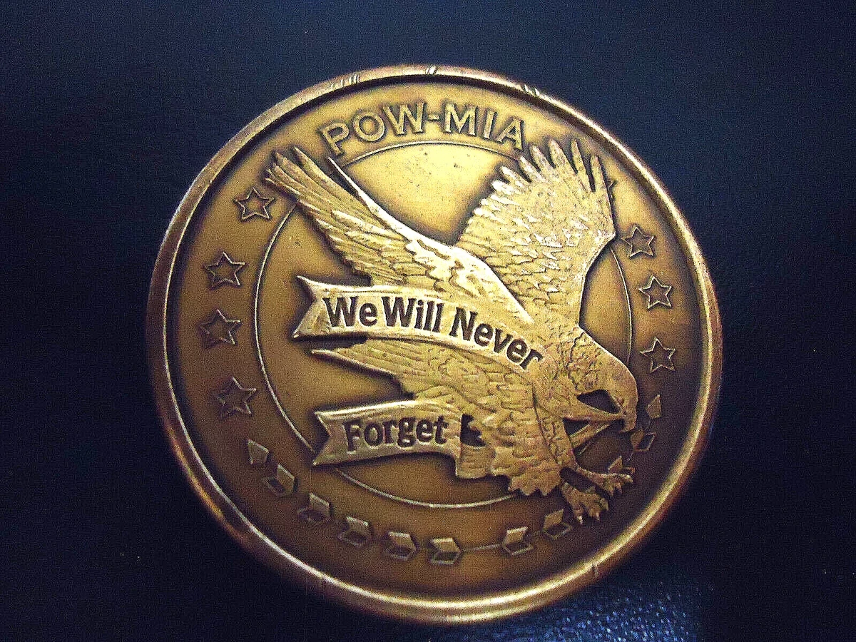 POW - MIA - 米国造幣局ブロンズメダリオントークン POW - MIA - 米国造幣局ブロンズコインメダリオントークン - メルカリ