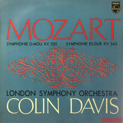 Mozart Symphonie G-Moll KV 550 - Symphonie Es-Dur KV 543 Philips