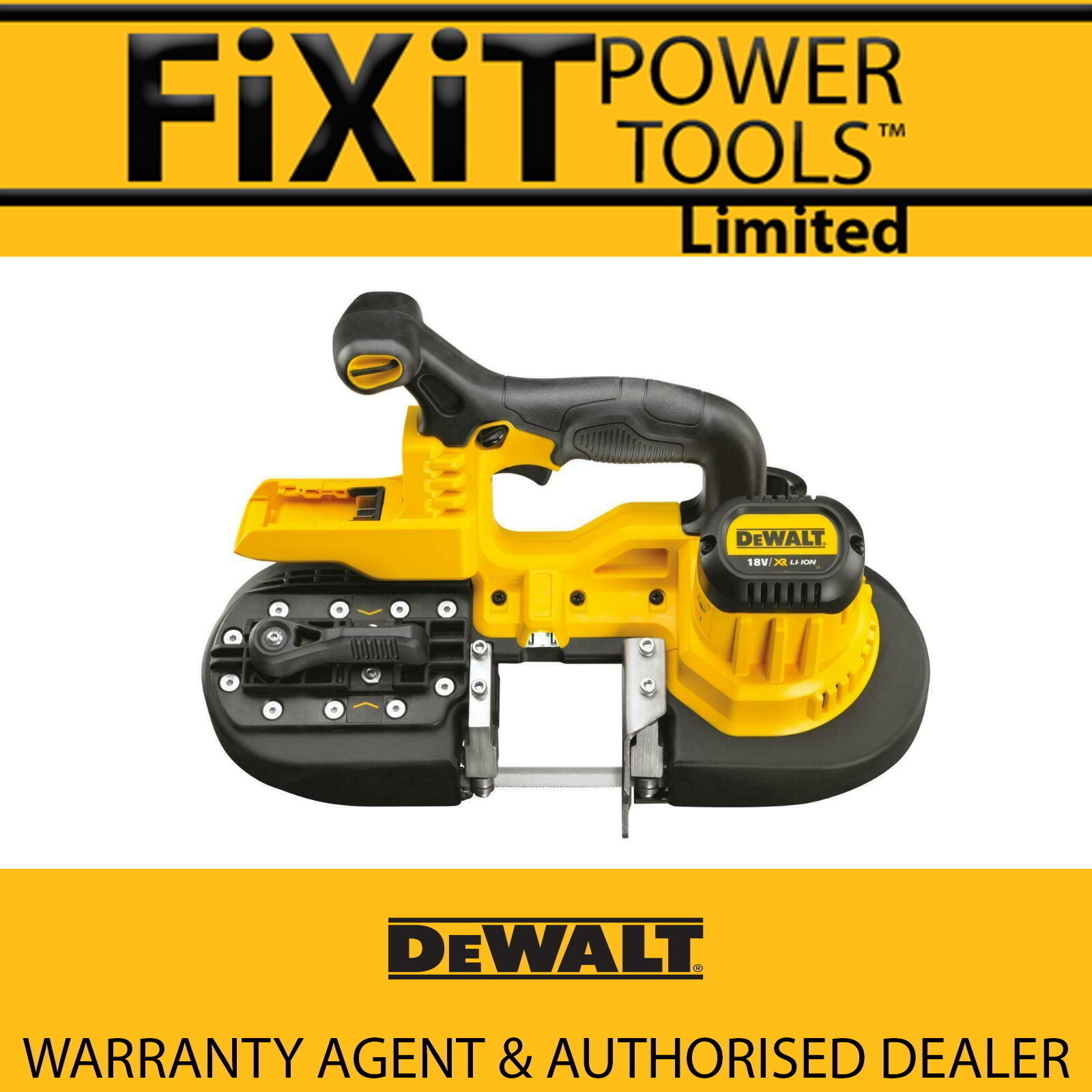 Dewalt DCS371N-XJ 18V Band Saw - Black 