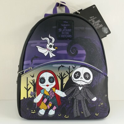 Loungefly Disney The Nightmare Before Christmas Jack & Sally  display picture 1