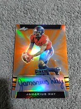 jamarius way 2018 leaf metal orange rookie auto broncos s. alabama #BA-JW1 (3/7)