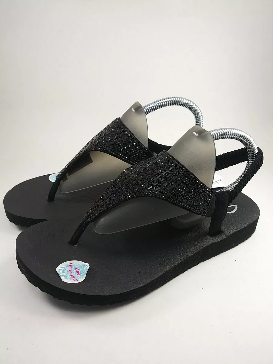 Skechers sandals with shop rhinestones