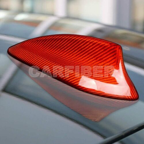 Red Carbon Fiber Shark Fin Antenna Cover For BMW M2 M3 M4 M5 F80 F82 F87 F90 - Picture 1 of 6