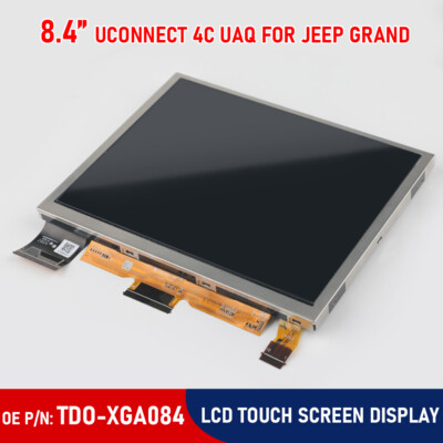 TDO-XGA084 Uconnect 4C UAQ 8.4'' LCD Touchscreen Display For Jeep Dodge Radio Nav