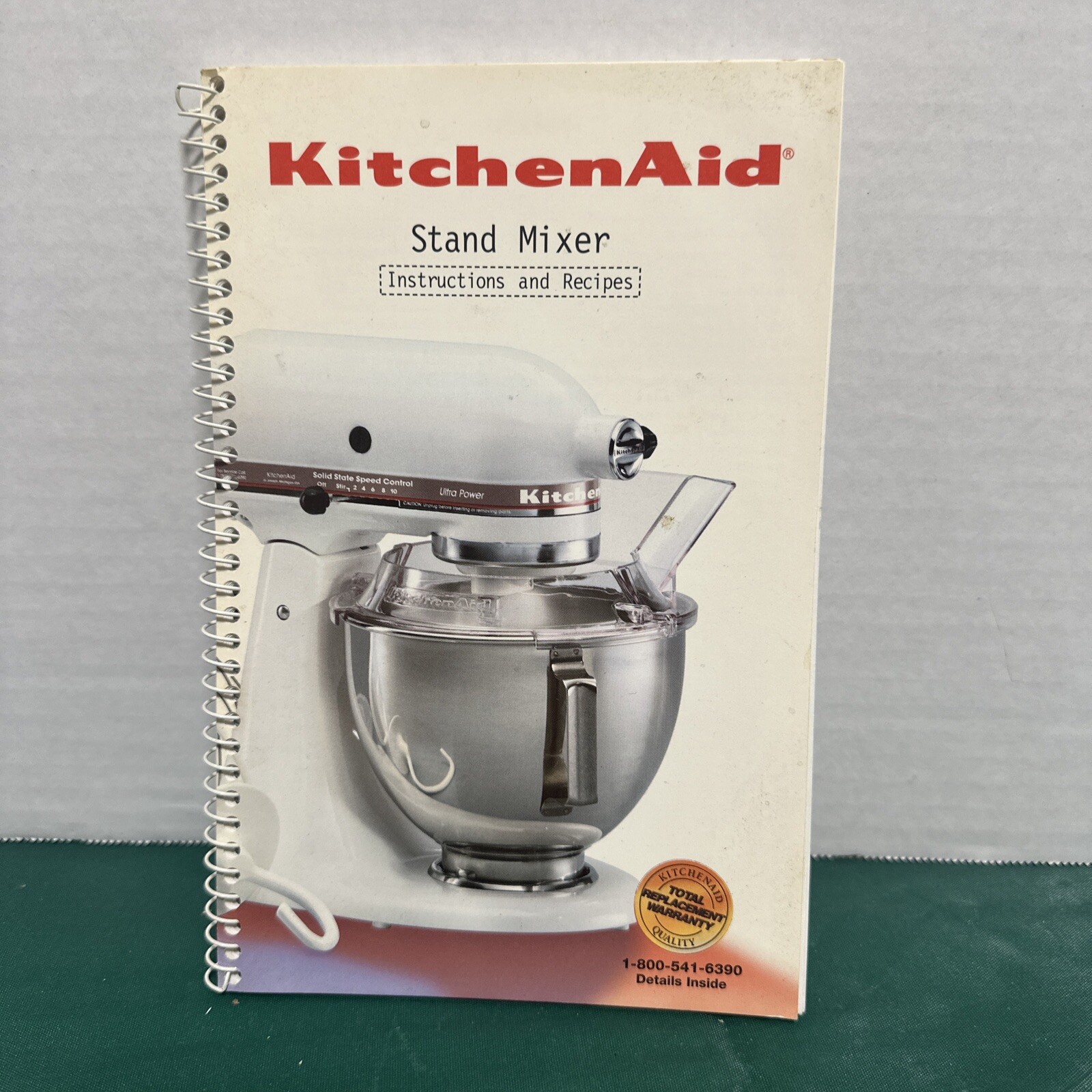 KitchenAid Stand Mixer Instructions and Recipes Owner’s Manual Book eBay
