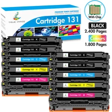 High Yield CRG 131 Toner Lot for Canon imageCLASS LBP7110Cw MF8280Cw MF8080Cw