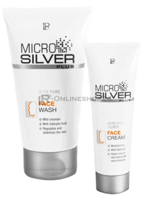 LR HEALTH & BEAUTY SYSTEMS GMBH LR Microsilver Gesichtspflegeset Waschcreme 150ml + Gesichtcreme 50ml